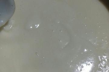 Creme de coco para bolo
