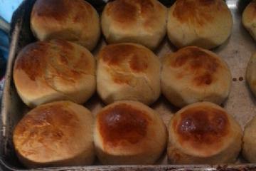 Pão caseiro de leite