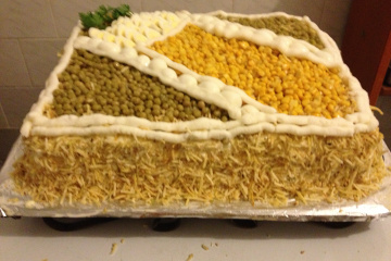 Torta salgada de festa do Lúcio Cezar