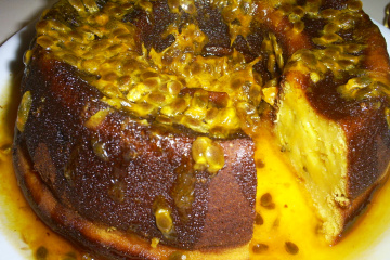Bolo de maracujá