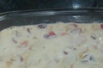 Salada de fruta à la creme