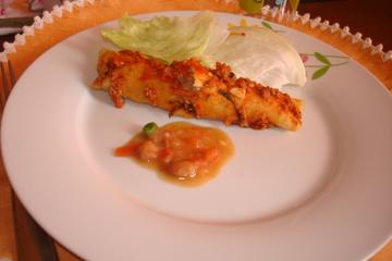 Panqueca de carne moída