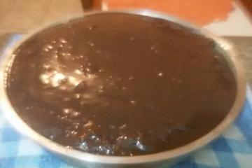 Bolo de cenoura cozida