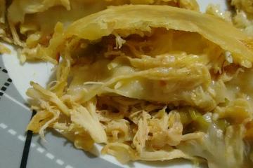 Rocambole  de massa de pastel