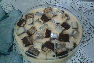 Mousse de doce de leite