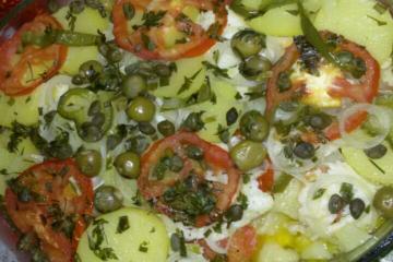 Linguado ao forno