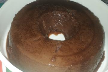 Pudim de chocolate