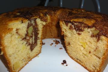 Bolo de maçã