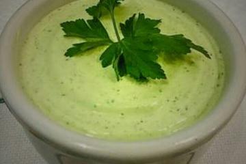 Molho de maionese verde