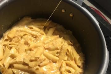 Macarrão de panela de pressão super rápido