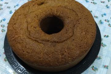 Broa de fubá com queijo