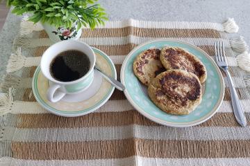 Panqueca de banana (fit)