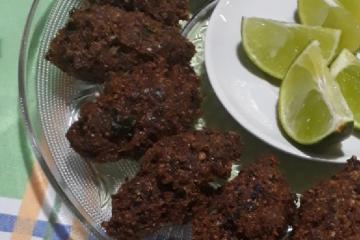 Quibe frito da Tia Line