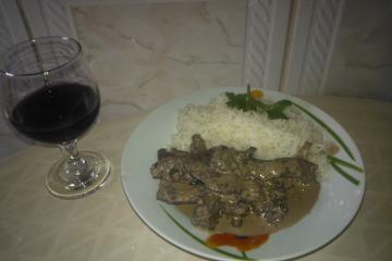 Carne ao vinho tinto