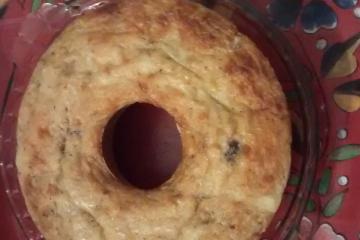 Torta de cenoura e ervilha