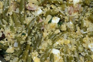 Farofa de vagem