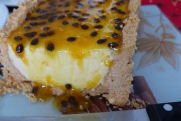 Torta de maracujá