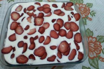 Pavê de morango