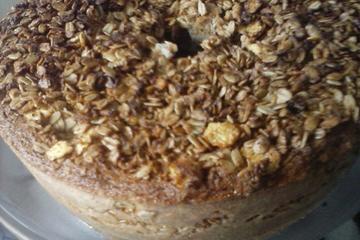 Bolo de linhaça