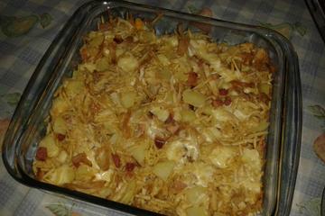 Frango Mazu (para aproveitamento de sobras de frango assado)