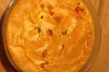 Torta de liquidificador de Brócolis da Élida