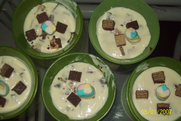 Creme de limão com Bis