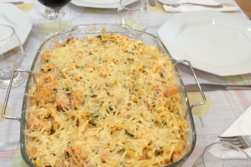 Camusquim ou macarrão com camarão