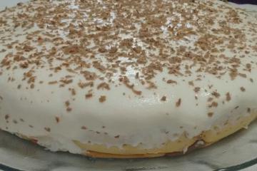Torta de bolacha maria