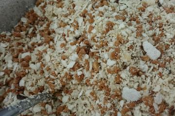 Farofa de proteína de soja