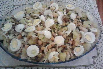 Salada de bacalhau