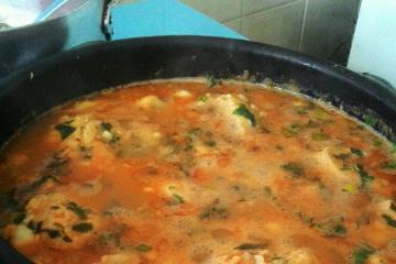 Cação ao Leite de Coco Picante
