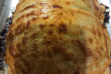Rocambole de massa de Pastel