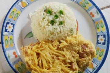 Macarronada de frango