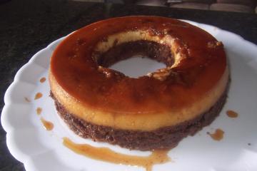 Pudim Surpresa da Andreinha