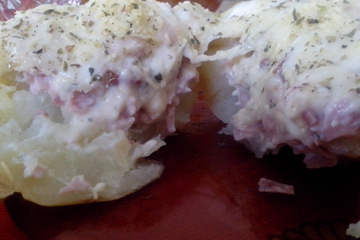 Batatas recheadas