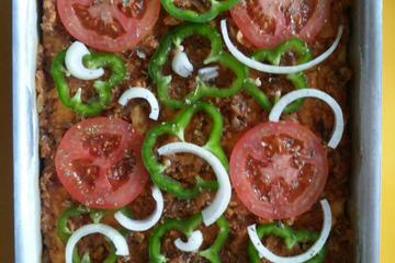 Massa de pizza simples