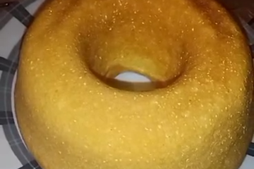 Bolo de fubá e milho