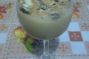 Mousse de doce de leite