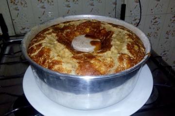 Pudim de pão da Titia