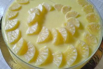 Mousse de abacaxi
