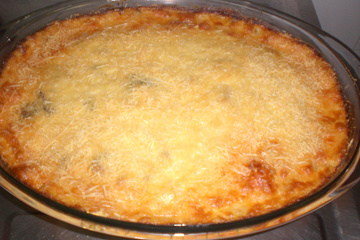 Escondidinho de bacalhau à moda