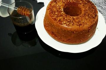 Bolo de Granola de liquidificador