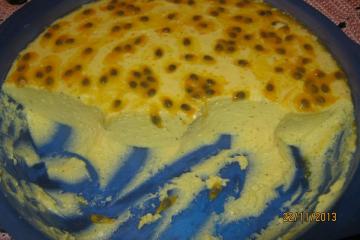 A mousse de maracujá