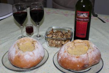 Sopa creme de palmito