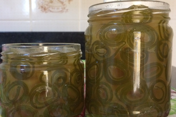 Doce de mamão enroladinho