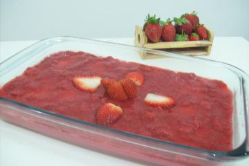 Iogurte com gelatina diet