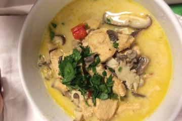 Sopa de cogumelos picante - low carb