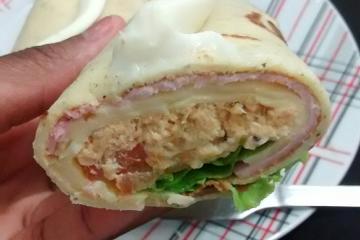Panqueca fria de verão
