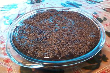 Bolo de chocolate cremoso