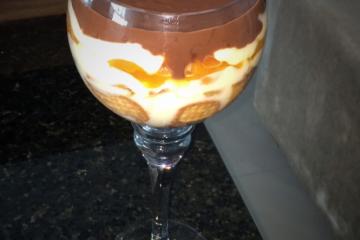 Pavê de damasco